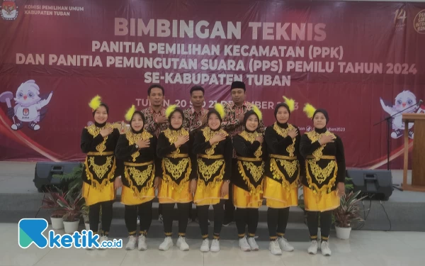 PPK dan PPS Senori KPU Tuban Juara 1 Jingle Pemilu 2024