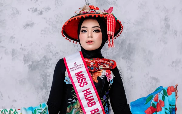 Foto Ainul Ersa Salmi, Winner Miss Hijab Banten 2023 (Foto: Wandi Ruswannur/ketik.co.id)