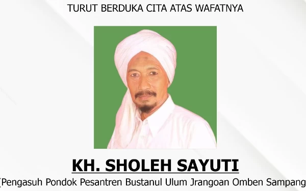 Tokoh Ulama Madura KH Sholeh Sayuti Wafat, Ketua TKD Jatim: Beliau yang Selalu Mengingatkan Kampanye Santun