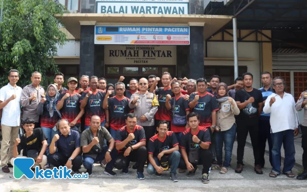 Kapolres Pacitan AKBP Agung Nugroho Siap Kolaborasi dengan Insan Pers