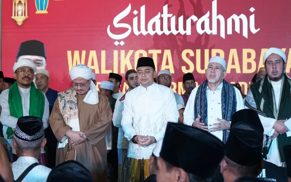 Wali Kota Surabaya Rangkul Ormas Madura, Ini yang Dibahas