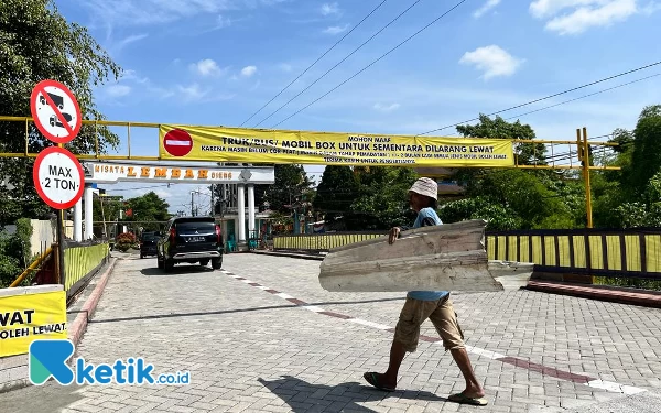 Jembatan Lembah Dieng Kota Malang Dibangun Swadaya, Warga Masih Cari Donatur