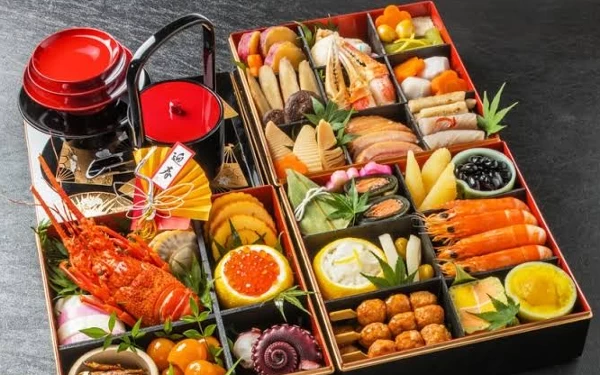 Foto osechi ryori khas Jepang. (Foto: fun-japan.jp