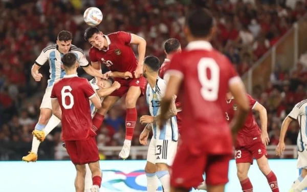 Foto Laga Indonesia vs Argentina di GBK Jakarta (19/6/2023). (Foto: PSSI.org)