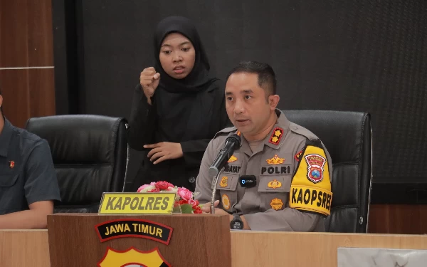 Thumbnail Berita - Evaluasi Akhir Tahun Polres Jember: Unjuk Rasa Meningkat, Perkosaan Menurun