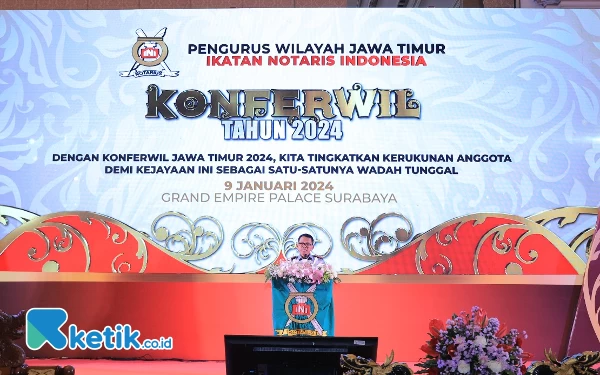 Buka Konferwil INI Jatim, Kakanwil Apresiasi Notaris di Jatim