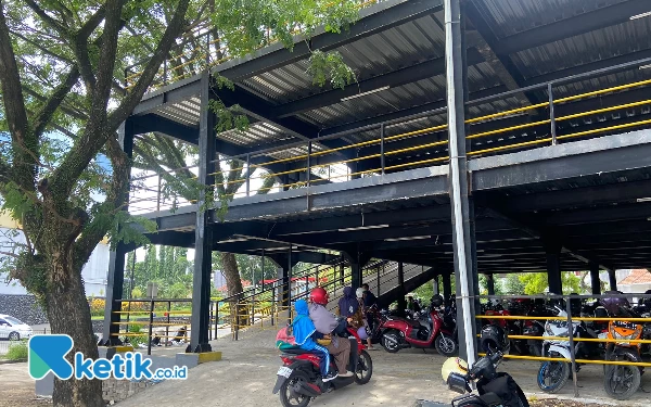 Telat Lima Hari, Parkir Vertikal Stadion Gajayana Kota Malang Belum Dilengkapi Atap