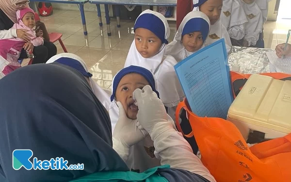 Thumbnail Berita - Pekan Imunisasi Nasional Polio di Kota Batu Sasar 24.677 Anak