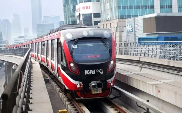 Hore! Waktu Layanan Operasional LRT Jabodebek Diperpanjang