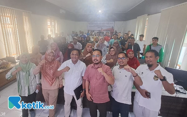 Foto Foto Bersama Kegiatan Rakor dan Asistensi BPKAD Halmahera Selatan (Foto Mursal Bahtiar/Ketik.co.id)