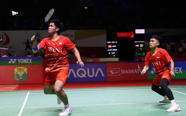 Thumbnail Berita - Indonesia Masters 2024, Tembus Perempatfinal Leo/Daniel Jaga Asa Pertahankan Gelar