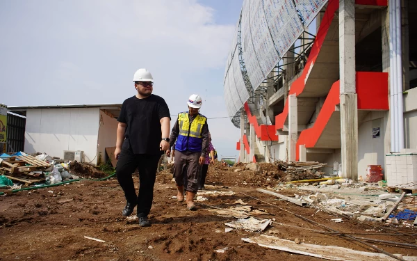 Thumbnail Tahap Kedua Pembangunan Stadion Daha Jayati, Pemkab Kediri Gandeng Kementerian PUPR