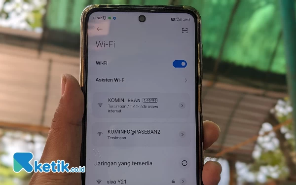 Thumbnail Berita - 2 Titik Wifi Gratis Pemkab Bondowoso Diduga Tak Ada Akses Internetnya