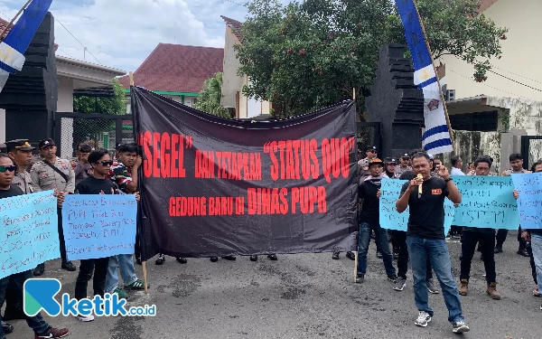 Thumbnail GPI Tuntut Kasus Dugaan Korupsi Gedung Dinas PUPR Kabupaten Blitar Segera Diusut