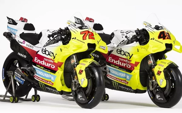 Thumbnail Itu karena mulai musim 2024 sampai tiga tahun mendatang Pertamina Enduro resmi menjadi title partner tim balap MotoGP milik legenda Valentino Rossi yakni VR46 Racing Team (Foto: Instagram VR46 Racing Team)