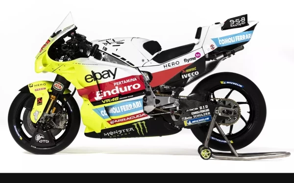 Thumbnail Pekan lalu (25/1/2024) Pertamina Enduro VR46 Racing Team telah resmi meluncurkan tampilan motor yang akan mereka gunakan di MotoGP 2024 (Foto: Instagram VR46 Racing Team)