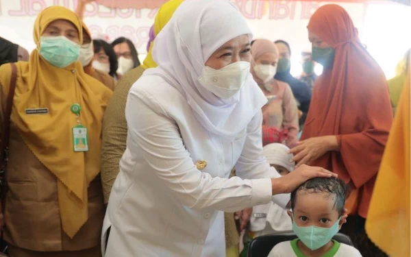 Thumbnail SUB PIN Polio di Jawa Timur Jangkau 4,7 Juta Anak, Gubernur Khofifah: Ini Melebihi Target