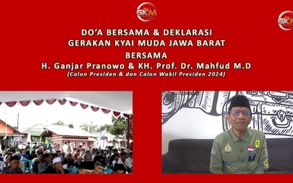 Thumbnail Berita - Jelang Hari H Pencoblosan, Ganjar-Mahfud Dapat Dukungan dari Kiai Muda Jawa Barat