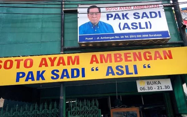 Berita Duka, Pemilik Soto Ayam Ambengan Pak Sadi Meninggal Dunia