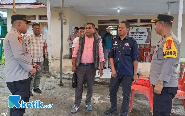 Bawaslu Halsel dan Unsur Gakkumdu Pantau Kesiapan TPS Jelang Pemungutan Suara