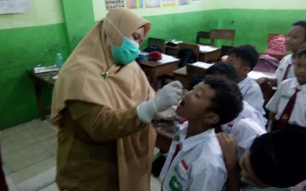 Thumbnail Berita - Capai Target 100 Persen Putaran Pratama, Pemkot Kediri Lanjutkan Sub PIN Polio