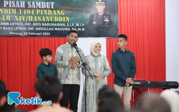 Foto Pejabat Dandim 1404 Baru Letkol Inf Abdullah Mahuwa.,SH.,M.M