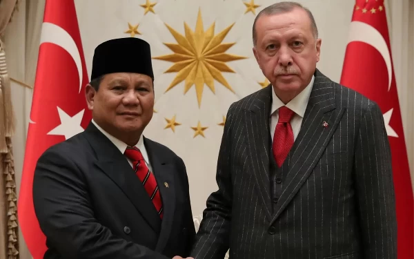 Jaga Hubungan Diplomatik, Presiden Turki Kirim Ucapan Selamat kepada Prabowo