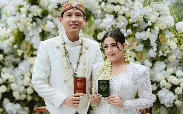 Bikin Kaget Warganet, Nessie Judge Gelar Pernikahan dengan Andryan Gama
