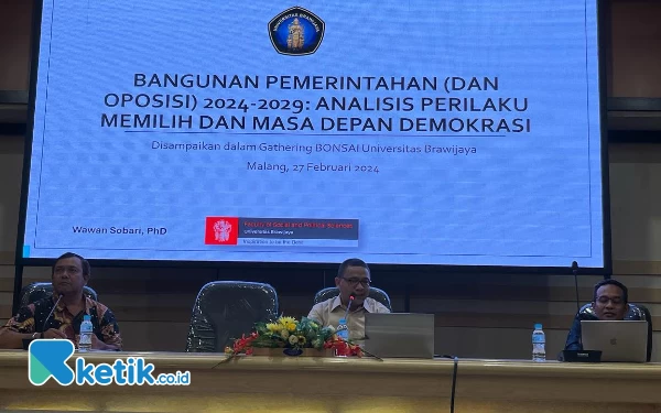 Antisipasi Politik Kartel, Pengamat Politik UB Tekankan Pentingnya Oposisi dalam Kepemimpinan Prabowo-Gibran