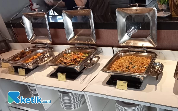 Foto Makanan nusantara yang lezat di MaxOne Hotel Dharmahusada Surabaya (Foto: Fatimah/Ketik.co.id)