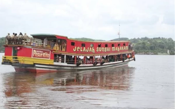 Foto Wisata River Cruise Mahakam. (Foto: Pemprov Kaltim)