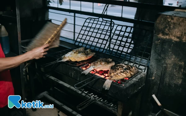 Foto Hidangan laut Restoran HDL 293 Cilaki, Kota Bandung. (Foto: Iwa/Ketik.co.id)