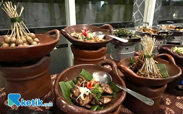 Foto Lezatnya makanan rumahan khas Ascent Hotel and Resto Malang untuk program Buka-Bukaan selama Ramadhan. (Foto: Lutfia/Ketik.co.id)