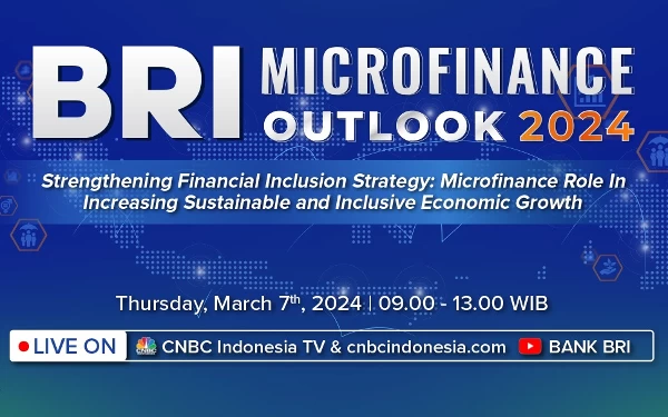 Thumbnail Direktur ADB hingga Peneliti Harvard Bakal Bicara di BRI Microfinance Outlook 2024