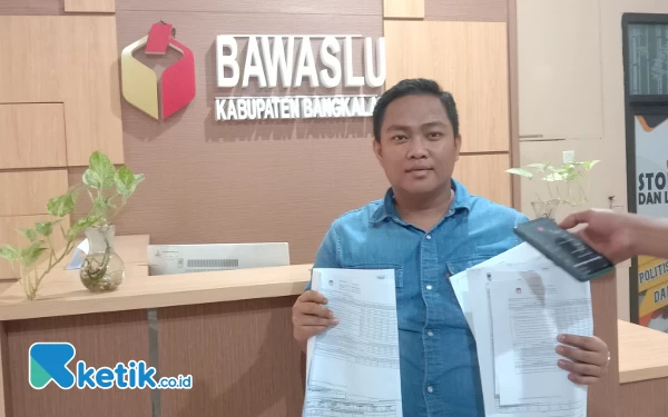 Diduga Lakukan Kecurangan, PPS Empat Desa di Kecamatan Kwanyar Dilaporkan Caleg PPP ke Bawaslu Bangkalan