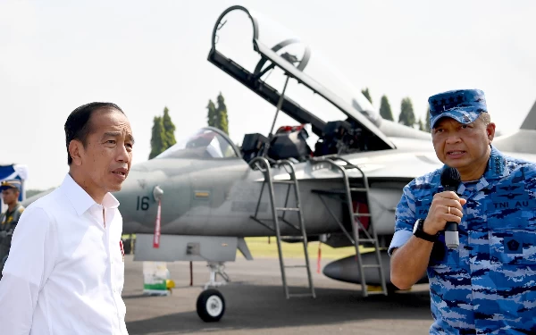 Thumbnail Berita - Presiden Jokowi Tinjau Upgrade Pesawat F-16 dan T-50 Lanud Iswahjudi