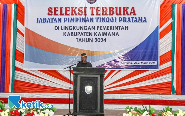 Pemkab Kaimana Gelar Seleksi Terbuka Jabatan Pimpinan Tinggi Pratama 2024