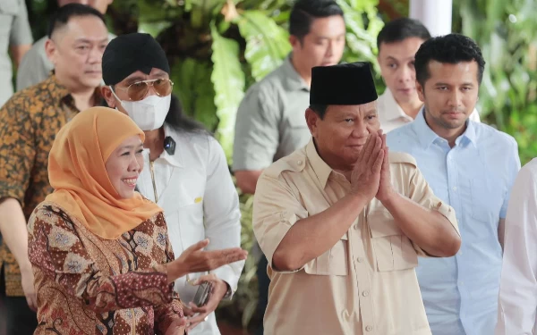 Thumbnail Berita - Kemenangan Prabowo-Gibran, Khofifah Ajak Pendukung Tidak Terlalu Euforia, Cukup Panjatkan Doa
