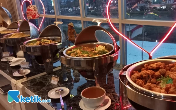 Foto Sajian menu buka bersama di Hotel Gunawangsa MERR Surabaya (Foto: Fatimah/Ketik.co.id)