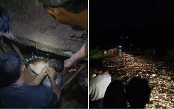 Thumbnail Berita - Bandung Barat Diterjang Banjir Bandang, Puluhan Rumah Hanyut dan Seorang Warga Tertimpa Bangunan