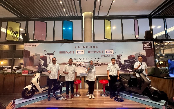 Jelang Lebaran, Ini Penampakan Motor Listrik Honda di Sumsel