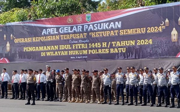 600 Personel Dikerahkan Jaga Kota Wisata Batu Selama Libur Lebaran