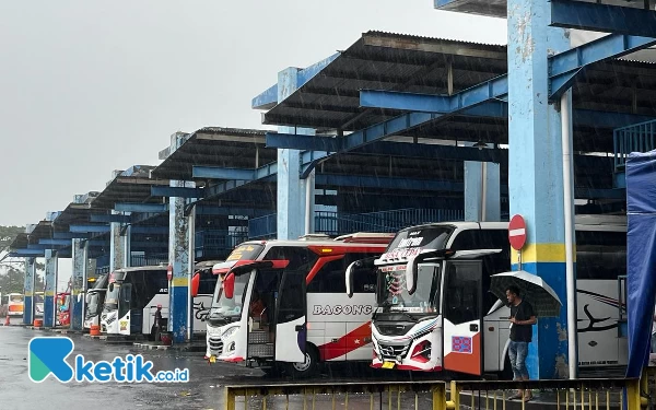 Thumbnail Berita - Tiga Bus dari Terminal Arjosari Kota Malang Tujuan Bali Dipastikan Tidak Laik Jalan