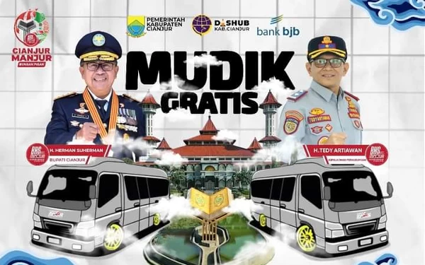 Yuk Ikutan Mudik Gratis bagi Warga Cianjur, Ini Syaratnya!