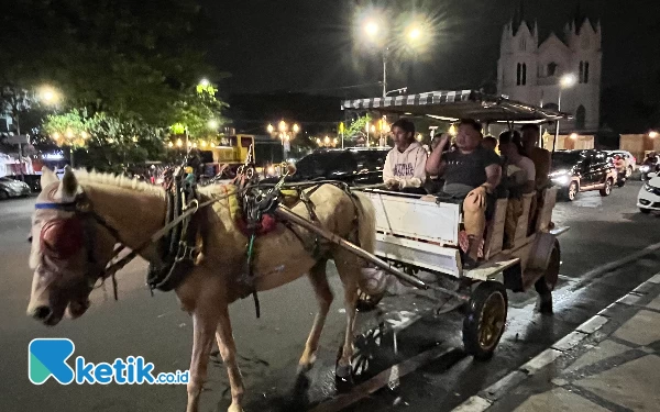 Asyiknya Berkeliling di Kayutangan Heritage Kota Malang Menggunakan Delman