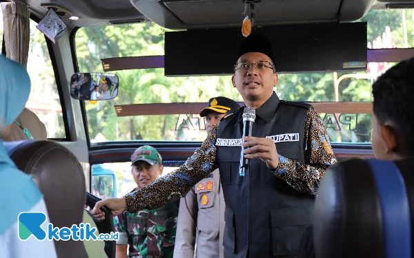 Ribuan Pemudik dari Sidoarjo Senang Dilepas Bupati Gus Muhdlor ke Kampung Halaman