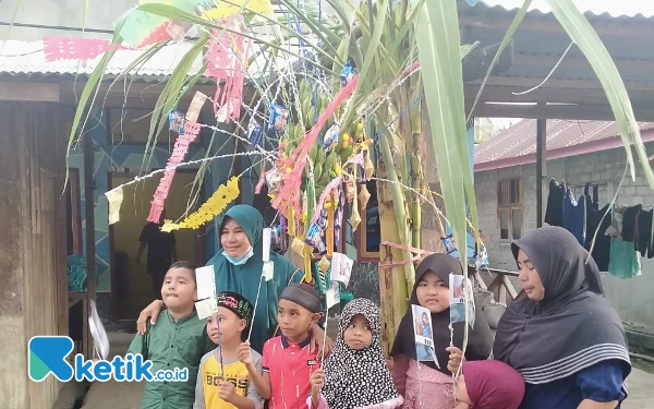 Foto Lomba Soan desa Kampung Makian.