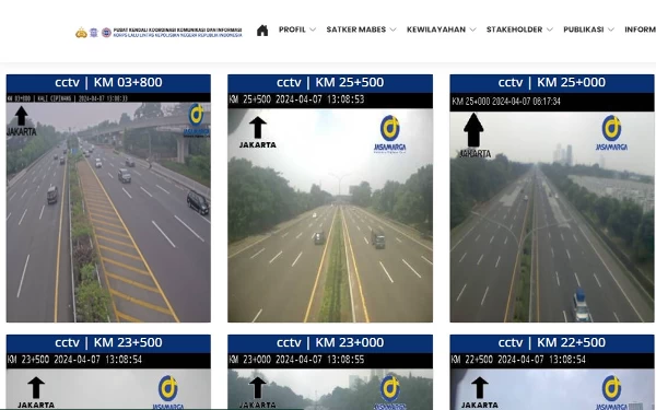 Thumbnail Berita - Pantau Kemacetan, Berikut Link CCTV yang Dapat Diakses dengan Mudah
