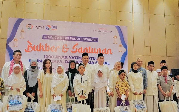 Grand Mercure Malang Mirama Kembali Gelar Buka Puasa 1000 Anak Yatim Bersama IKAWIGA & BRI Peduli