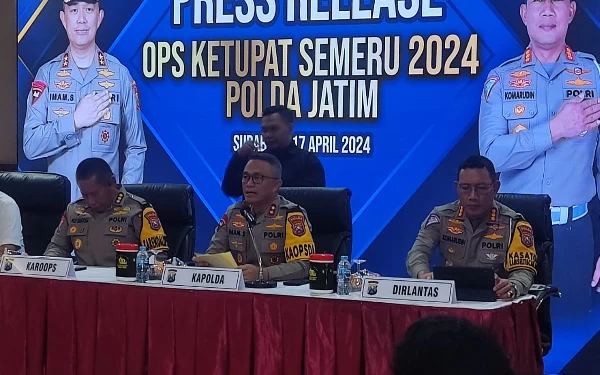 Dirlantas Polda Jatim Klaim Kecelakaan Selama Mudik Turun 85 Persen